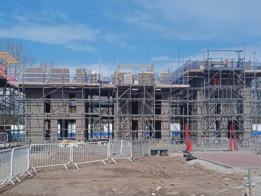 Kinlan Brickwork Ltd have began the third phase at Castle Irwell