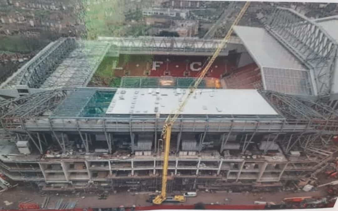 Another fantastic development underway – Anfield Stadium!