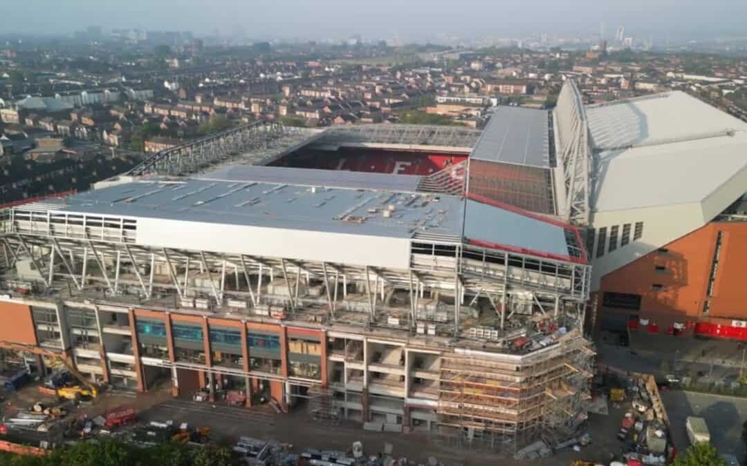 Amazing progress being made at our Anfield Site …