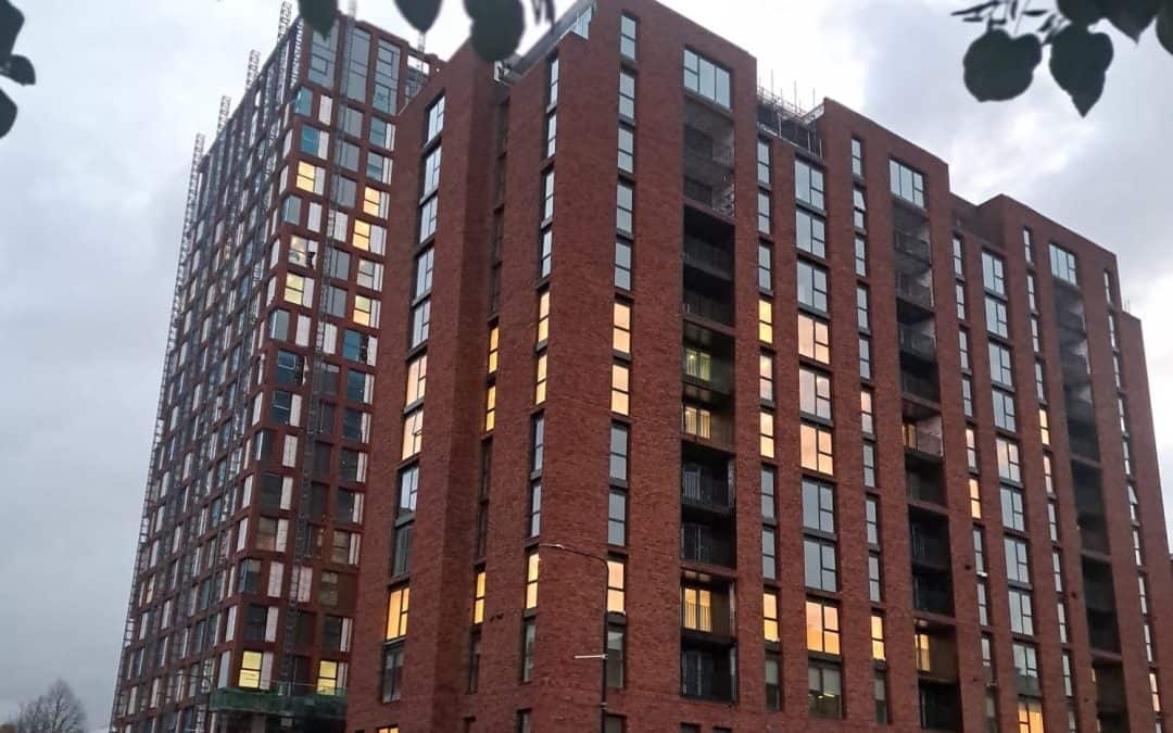 🔶 Lumina Village – Brickwork Progress Update