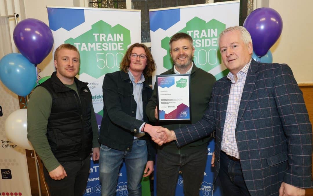 🎉 We’re proud to share that Kinlan Brickwork has been recognised as a Tameside 500 Champion 🎉